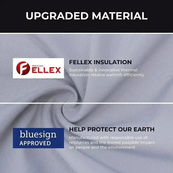 ORORO Women's Heated Jacket with Battery Pack and Detachable Hood Heating Jacket - Picture 7 of 13